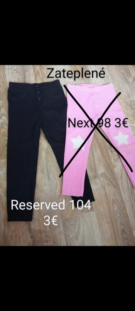 Zateplené legíny 104, reserved,104