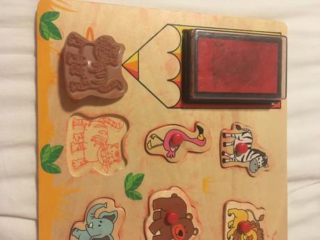 Vkladacky pečiatky zvieratka, 