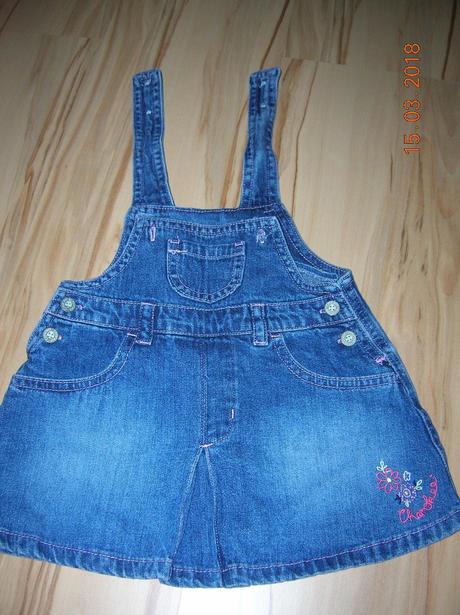 Rifľové šatičky na 0 - 3 mesiace, cherokee,68