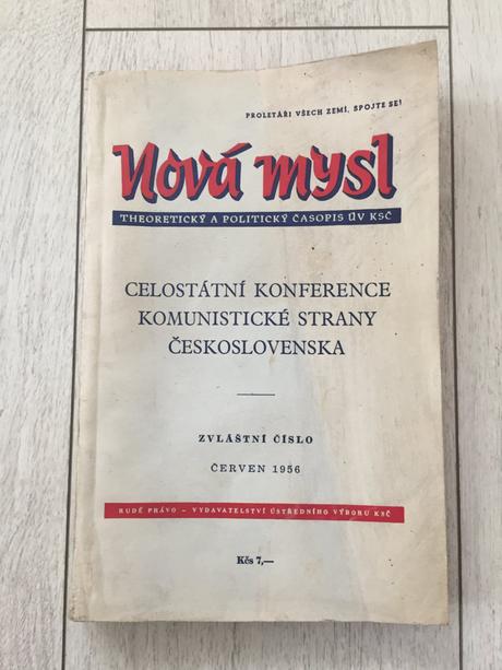 Kniha nová mysl 1956- zvláštne číslo,