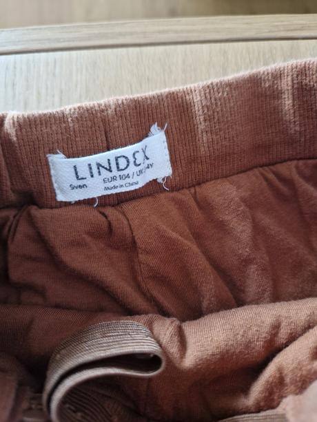 Lindex podšité menčestrové nohavice, lindex,104