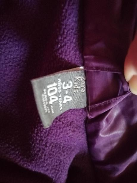 Zara zimná bunda, zara,104