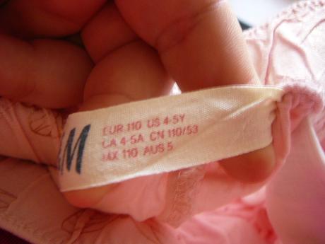 Dievcenske letne nohavice, h&m,110