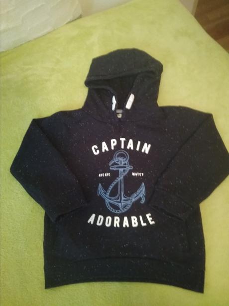 Krasna mikina zn. crafted vel110/116, 110