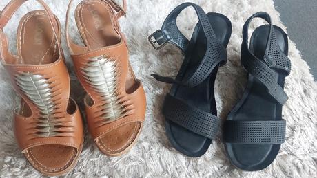 2x sandále lasocki vel35, lasocki,35