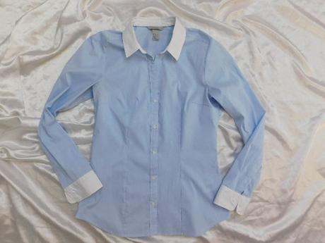 Pekna košelova strečova bluzka, h&m,38