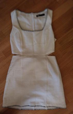 Krásne letné biele šaty zn. zara, zara,s