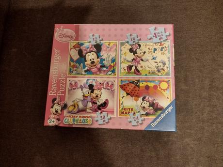 Puzzle minnie mouse 4x, 