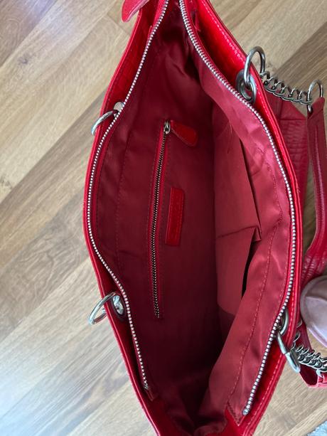 Malo nosena kožená kabelka, calvin klein