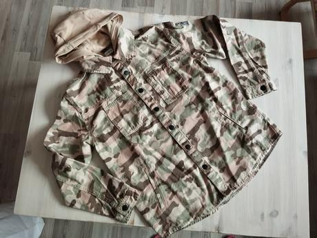 Tenká maskáčová bunda, f&f,158