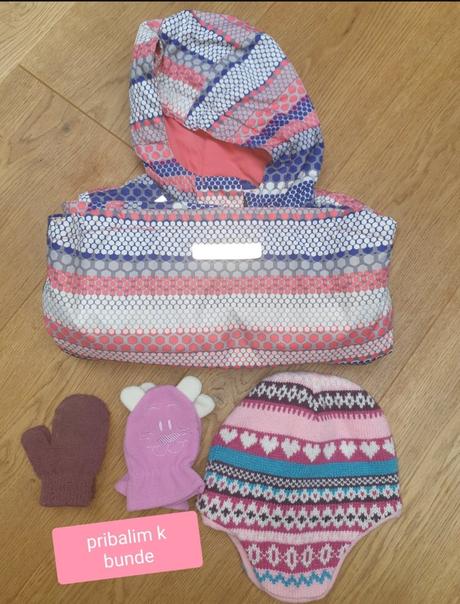 Bunda 86 ciapka rukavice, 86–98