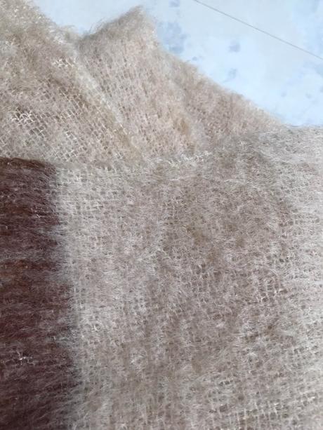 Teplý mohérový šál, l