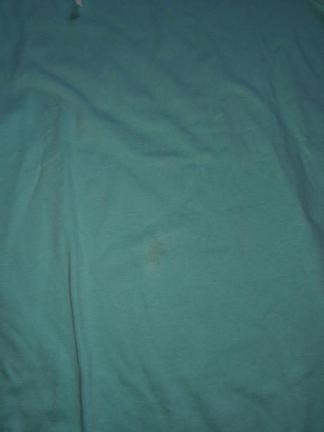 Krásne mentolove šaty s kapucňou 134/140, 134