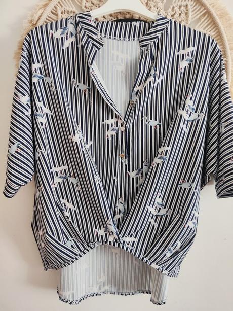 Asymetrická blúzka, l