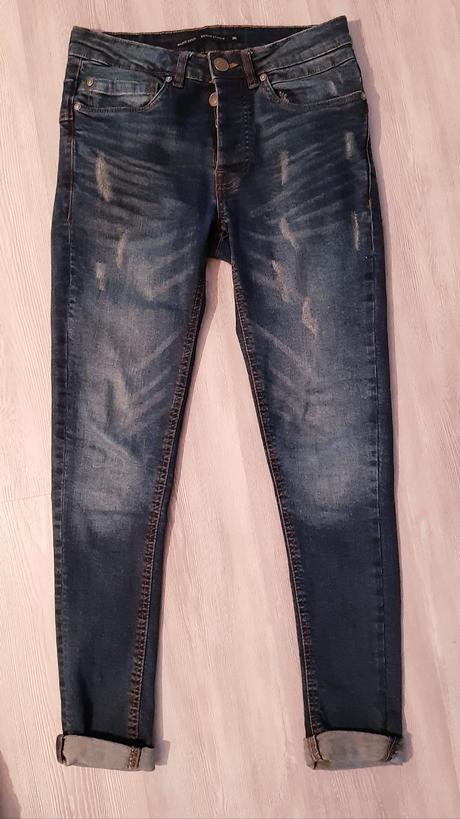Chlapčenské rifle brave soul vel.28, denim,28