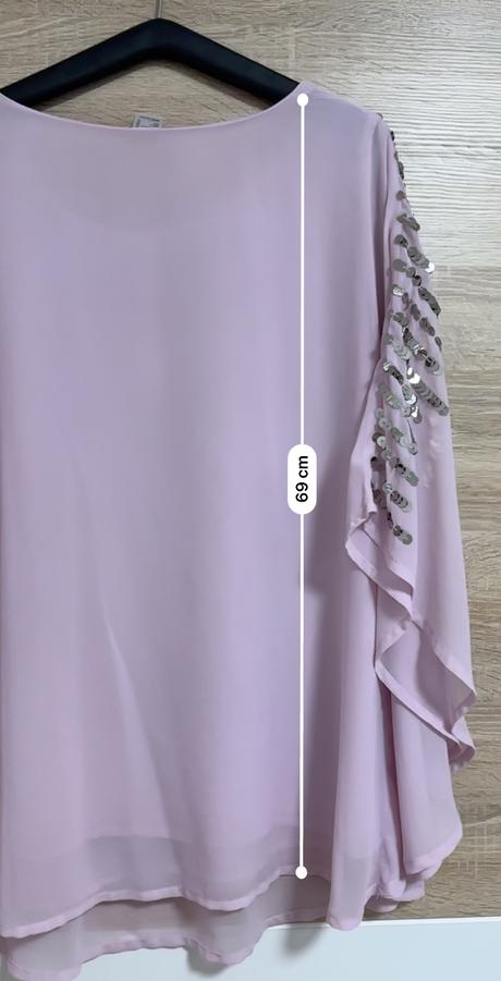 Tunika s flitrami, 44