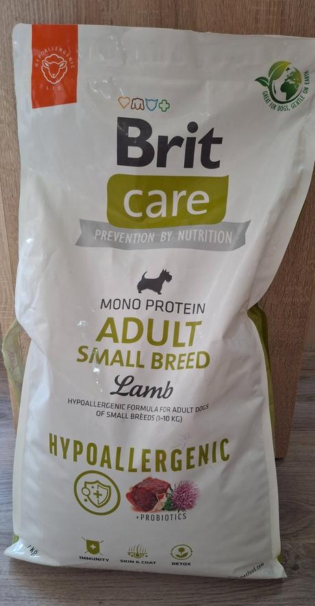 Granuly pre psov brit care adult lamb/jahňa 7 kg, 