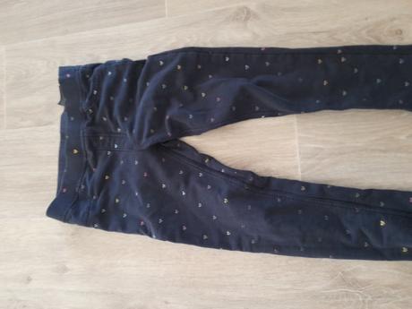 Nohavice teplakove, h&m,128
