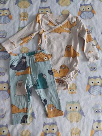 Rastúca súprava "mrože" zn.lindex veľ.68, lindex,68