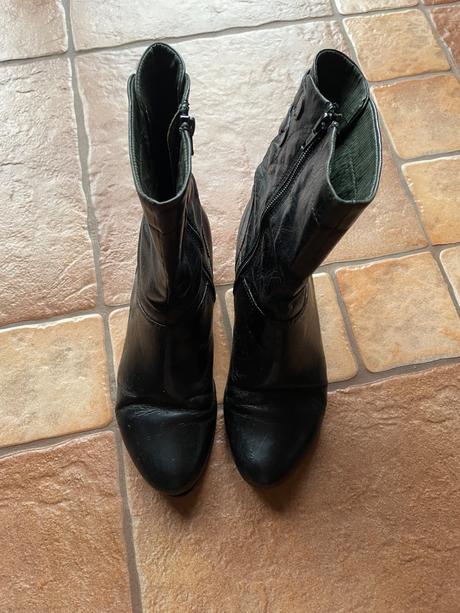 Kožené cizmy vagabond, vagabond,38