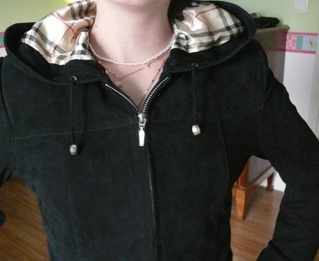 Prechodny kabát-brúsená koža 1x obl., xs