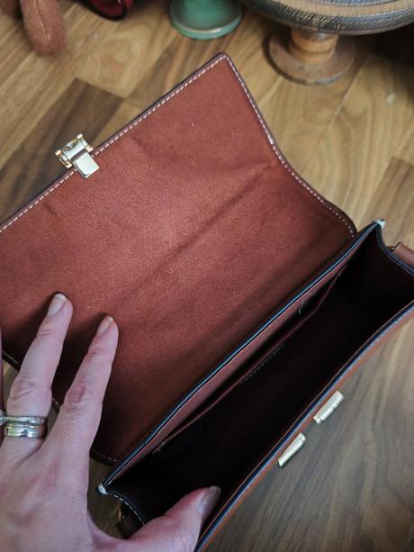 Malá hnedá kabelka, h&m