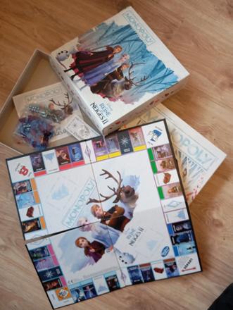 Frozen - ľadové kráľovstvo monopoly,