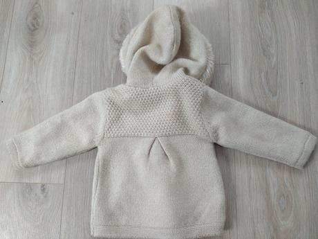 Podteplený dievčenský svetrík, baby club,80