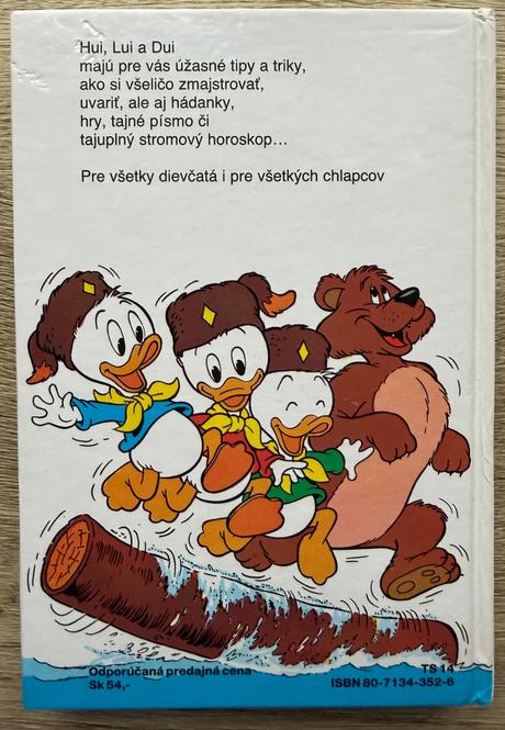 Kniha príručka mladých svišťov walt disney,