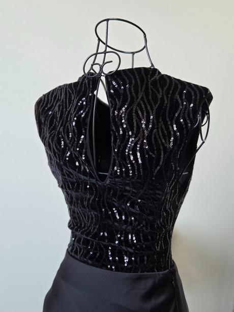 Body s flitrami xs, bershka,xs