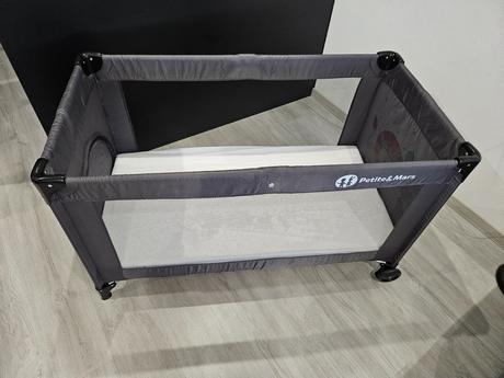 Detská cestovná postieľka s matracom, šírka (cm): 60,dĺžka (cm): 120