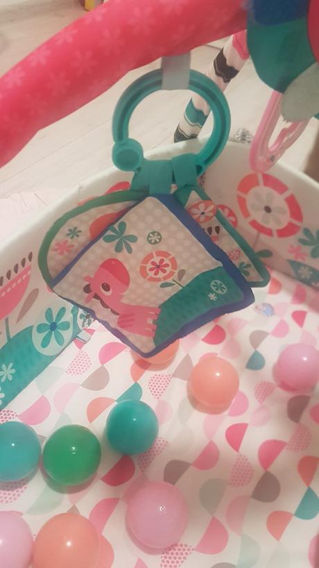 Hracia aktivna deka, podlozka bright starts, 