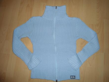 Bledomodry sveter, s