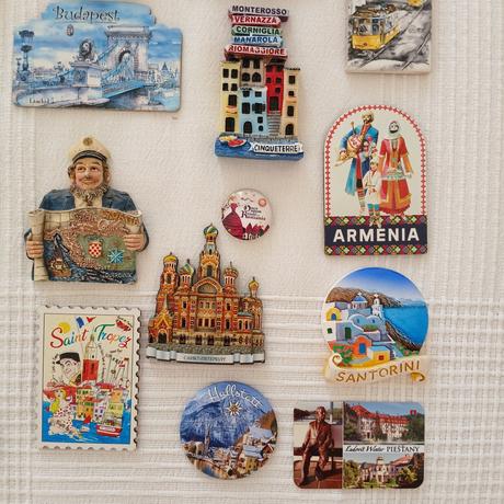 Magnetky pre zberateľov európa, 