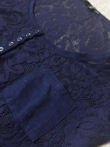 Dámske tričko krajka top s m, tally weijl,s