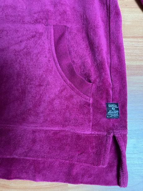 Mikina / hoodie velúrová, 146