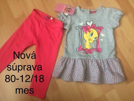 Legíny a predĺžená tunička veľ.80, 80