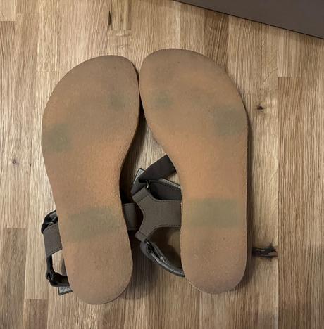 Barefoot sandále flexi olive green, be lenka,40