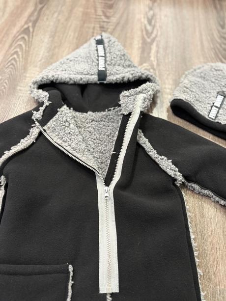 Funny bunny pískajúci hunatý kabat a čiapka, funny bunny,104