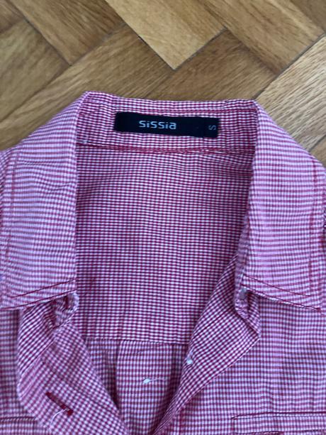 Kockovaná košeľa, s