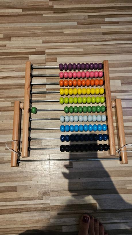 Velke drevene pocitadlo kvalitne, 