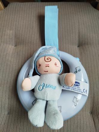 Chicco hrajúci a svietiaci mesiac so škriatkom - m,