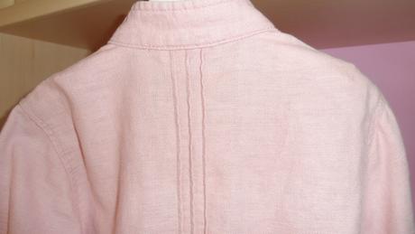 Štýlové ľanové sako pre malú modelku, 110