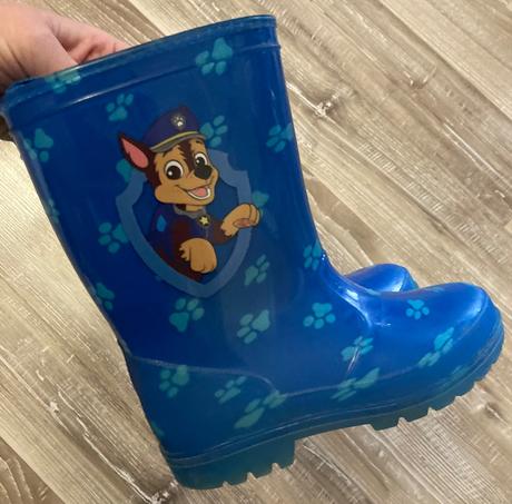 Led svietiace/blikajúce oteplené gumáky paw patrol, sinsay,28