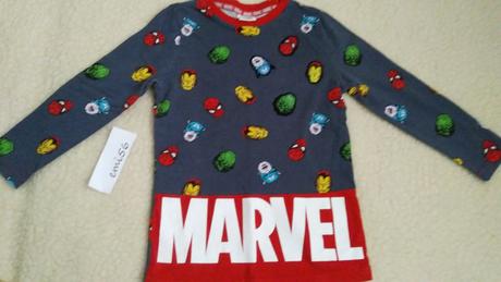 Bavlnené tričko znač., marvel,110