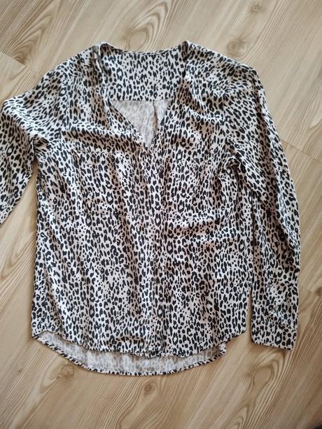Blúzka jemná tygri vzor, l