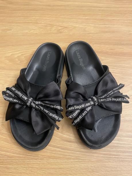 Šľapky laura biagiotti black sun, 37