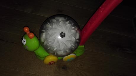 Detska hracka - slimak na tlacenie, 