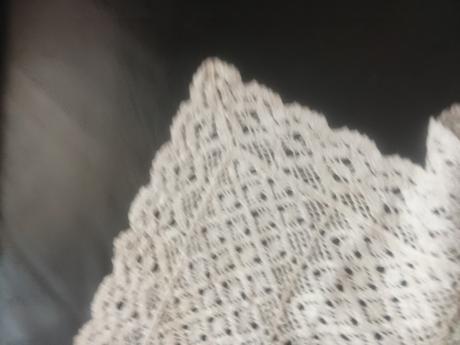 Háčkovany obrus stvorec, 