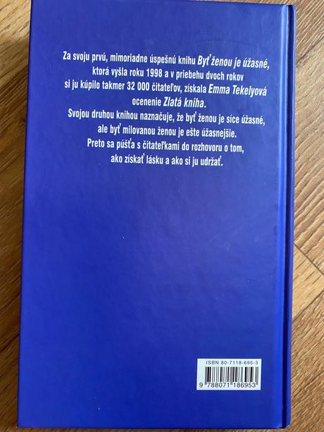 Emma tekelyová byť milovaná je úžasné,